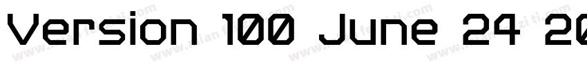 Version 100 June 24 2006 initia字体转换